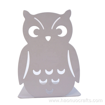 Creative stationery cute animal owl metal bookstand